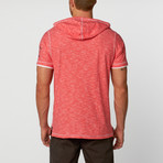 Light Weight Hoodie // Red (M)