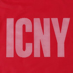 Mesh Overlay Tank // Red (S)