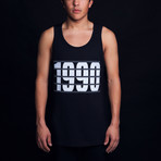 Behind Tank // Black (S)