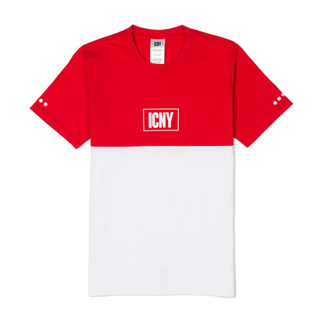 Panel Tee // Red (S)