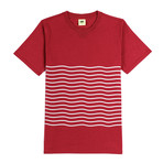 Rockaway Tee // Burgandy (S)