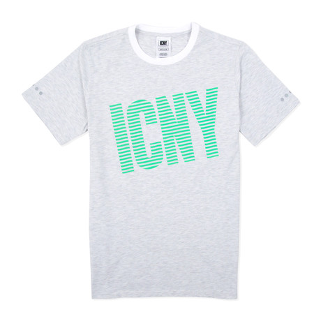 Wave Logo Tee // Heather Grey (S)