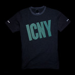 Wave Logo Tee // Heather Grey (S)