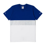 Block Sport Tee // Royal Blue (S)