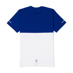 Block Sport Tee // Royal Blue (S)