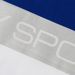 Block Sport Tee // Royal Blue (S)