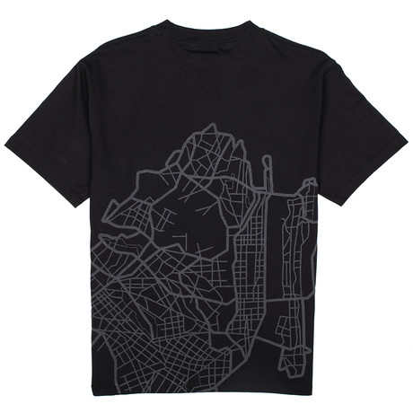 Map Dri-Balance Tee // Black (S)