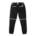 Tech Zip Pant // Black (S)