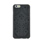 Paseo Collection // Metal Back iPhone Case (Black)