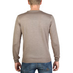 Crewneck Sweater // Brown (XL)