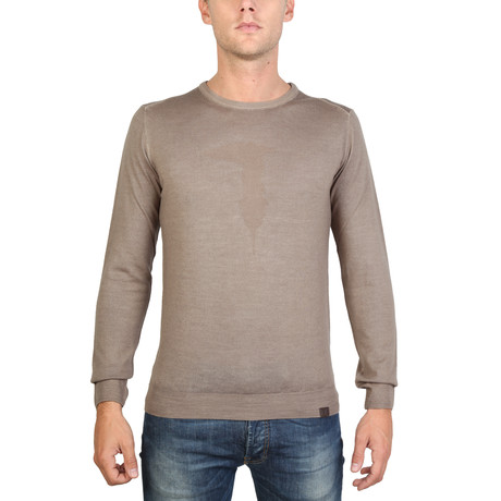 Crewneck Sweater // Brown (M)