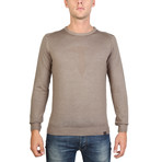 Crewneck Sweater // Brown (L)