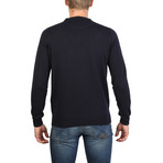 Crewneck Sweater // Blue (L)
