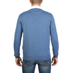 V-Neck Sweater // Light Blue (2XL)