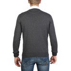V-Neck Sweater // Grey (2XL)