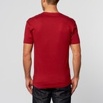 Contenders USA Graphic Tee // Maroon (M)