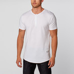 Malibu Henley Tee // White (S)