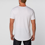 Malibu Henley Tee // White (S)