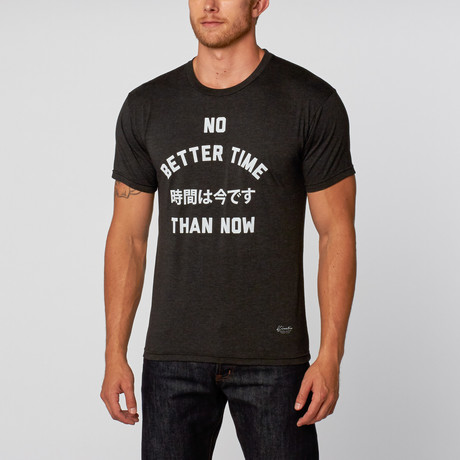 No Better Time Tee // Black (S)