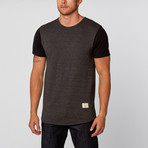 Coconuts Tee // Grey + Black (M)