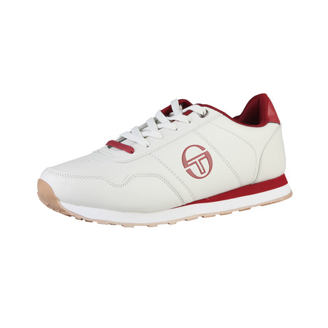 Gaspari Low-Top Sneaker // White + Red (UK: 12)