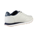 Gaspari Low-Top Sneaker // White + Navy (UK: 7)