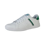 Parigi Low-Top Sneaker // White + Green (Euro: 41)