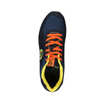 Low-Top Sneaker // Black + Blue + Yellow (Euro: 44)