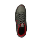 Vinci Low-Top Sneaker // Olive + Red (UK: 7)