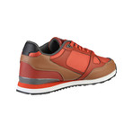 Tacchini // Vinci Low-Top Sneaker // Brown + Orange (UK: 9)
