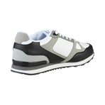 Vinci Low-Top Sneaker // Black + White (UK: 7)