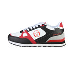 Tacchini // Vinci Low-Top Sneaker // Black + White + Red (UK: 10)