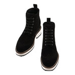Hollywood Suede Boot // Black (US: 11)