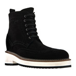 Hollywood Suede Boot // Black (US: 9)