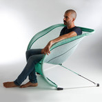 Suzak Chair // White Frame // Grass (Medium)