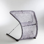 Suzak Chair // Black Frame // Stone