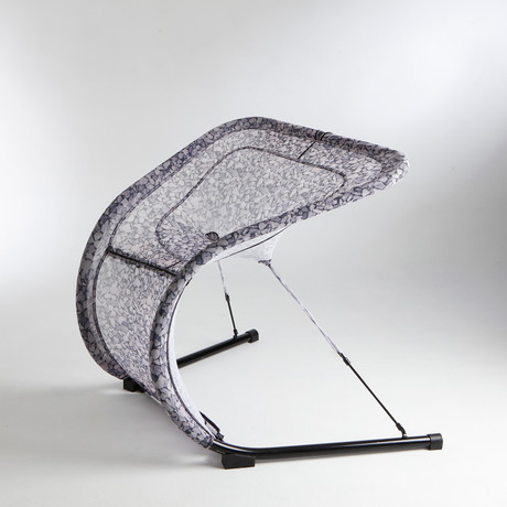 Suzak Chair // Black Frame // Stone