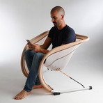 Suzak Chair // White Frame // Cork (Medium)