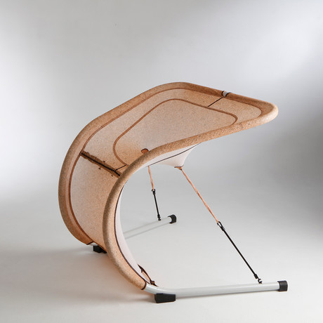Suzak Chair // White Frame // Cork (Medium)