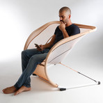 Suzak Chair // White Frame // Cork (Medium)