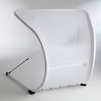White Suzak Chair // Large (Medium)