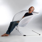 White Suzak Chair // Large (Medium)