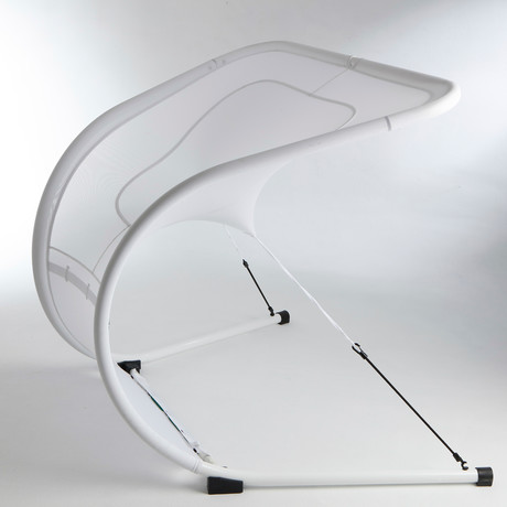 White Suzak Chair // Large (Medium)