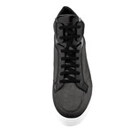San Antonio High-Top Sneaker // Gray + Black (US: 10.5)