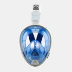 Full Face Snorkel Mask // Blue (Medium)