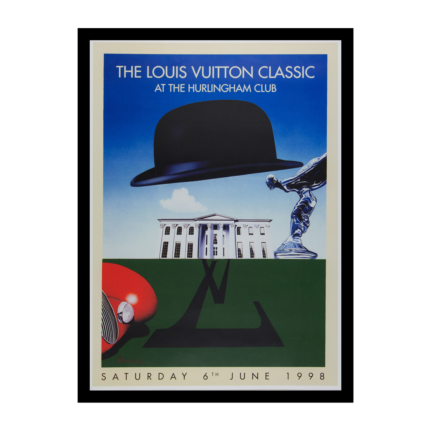The Louis Vuitton Classic At The Hurlingham Club // 1998 (Framed) - Razzia  for Louis Vuitton - Touch of Modern