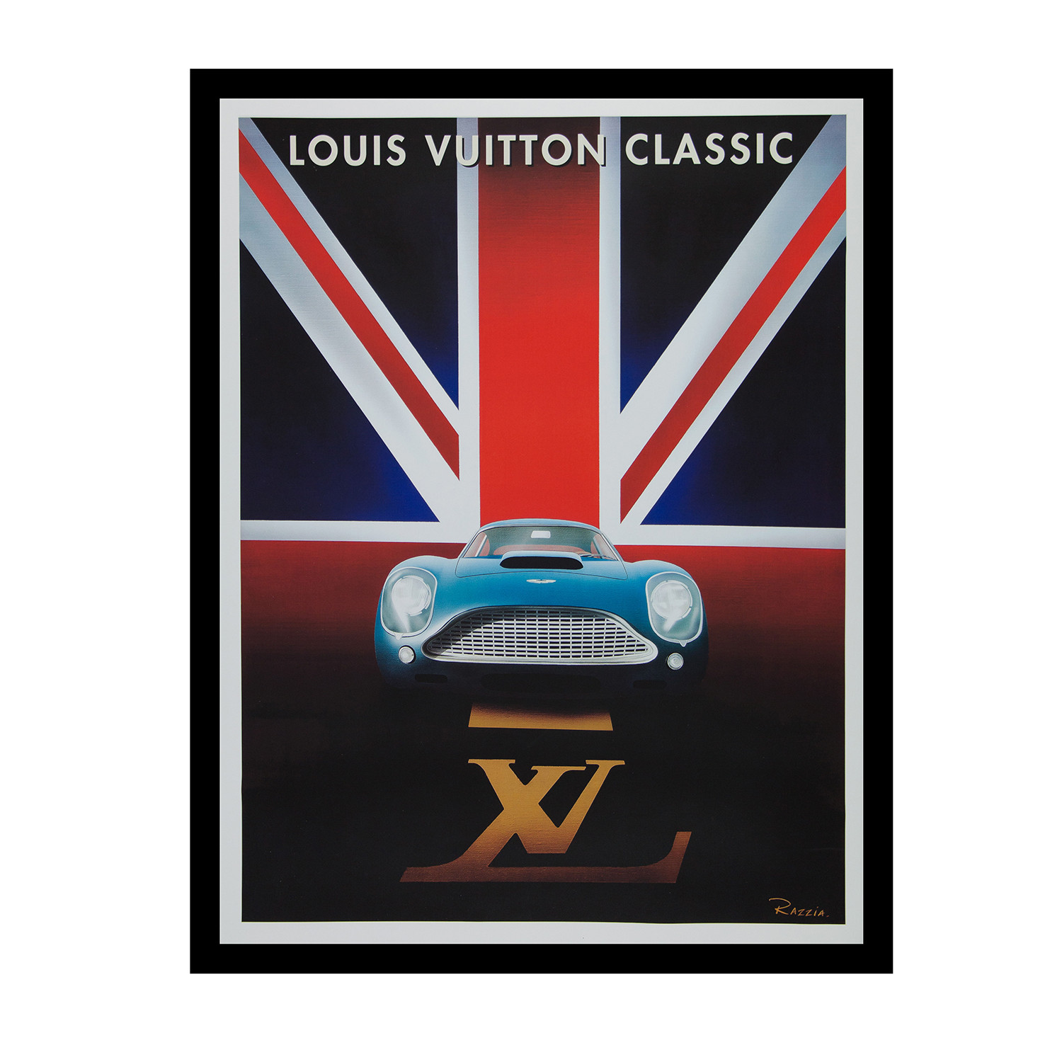 Classic Waddesdon Concours D&#39;Elegance Event Poster (Unframed) - Razzia for Louis Vuitton - Touch ...