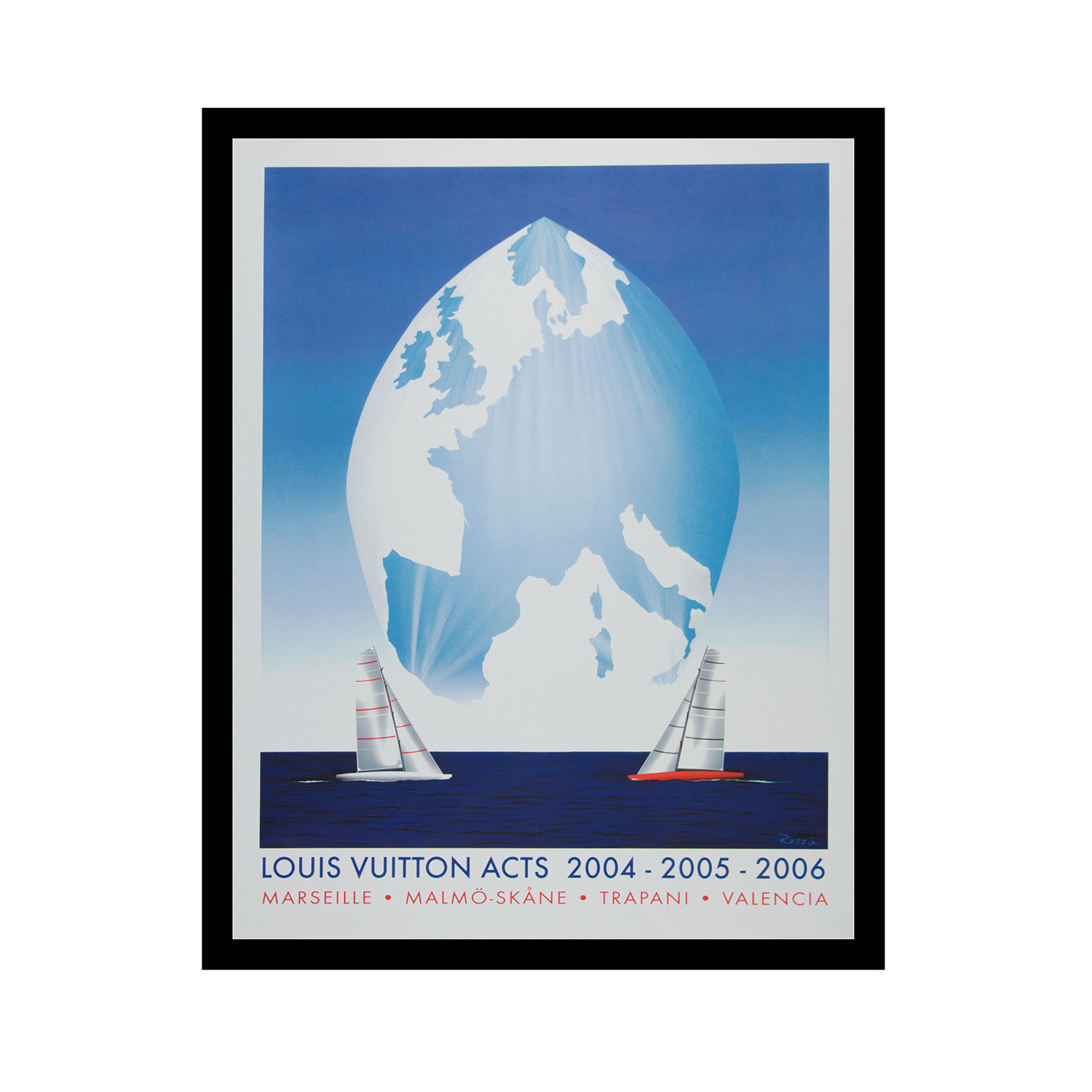 32nd America&#39;s Cup Valencia Spain (Unframed) - Razzia for Louis Vuitton - Touch of Modern