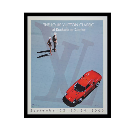 Louis Vuitton Classic at Rockefeller Center 1996 poster by Razzia