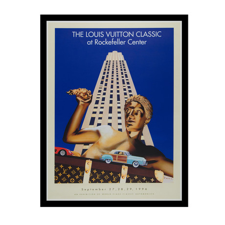 Louis Vuitton Classic at Rockefeller Center 1997 large poster by Razzia